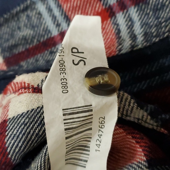 Amnesia Mens Button up Flannel Long Sleeve Size Small - Picture 4 of 10